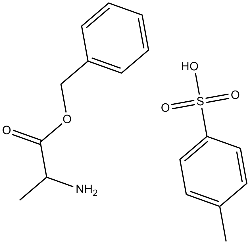 H-Ala-OBzl.TosOH  Chemical Structure