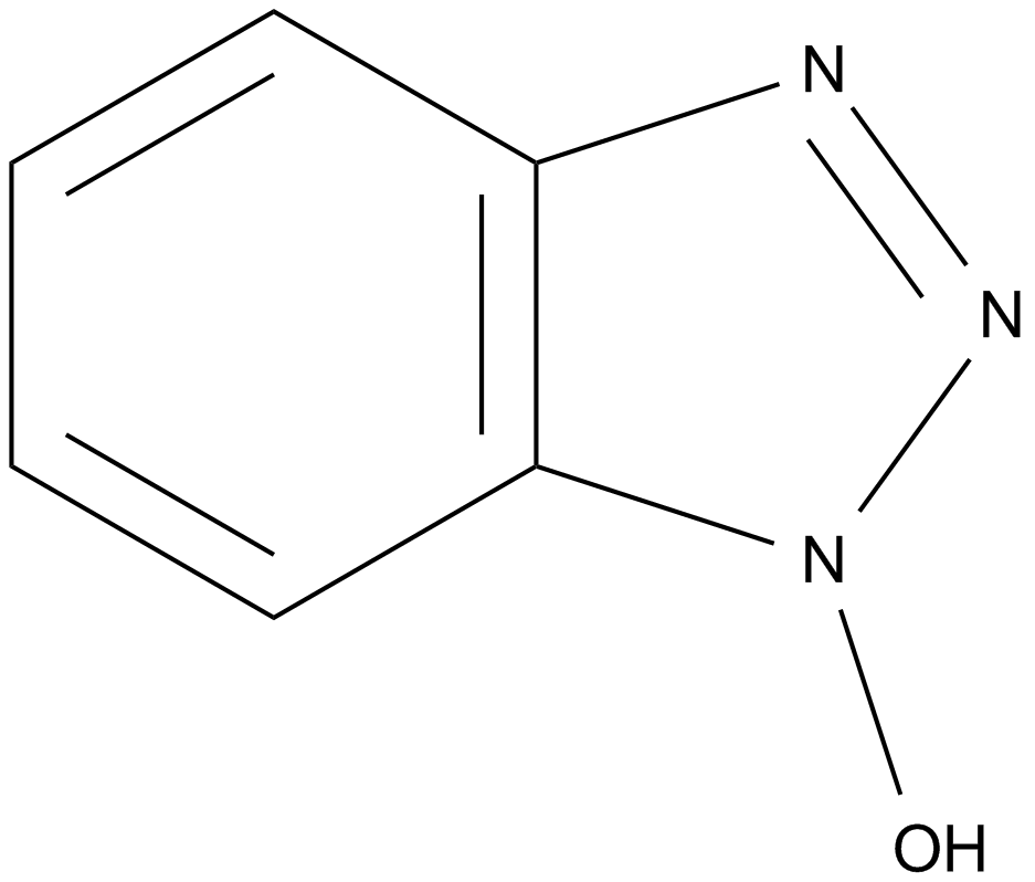 HOBt (anhydrous)  Chemical Structure