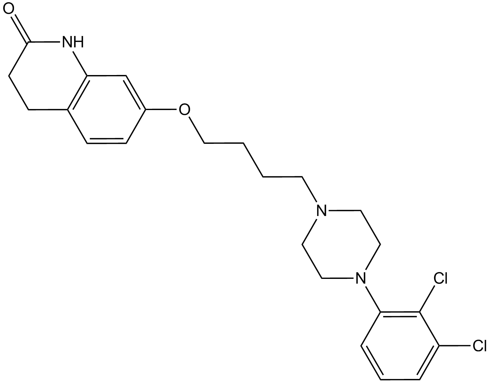 Aripiprazole  Chemical Structure