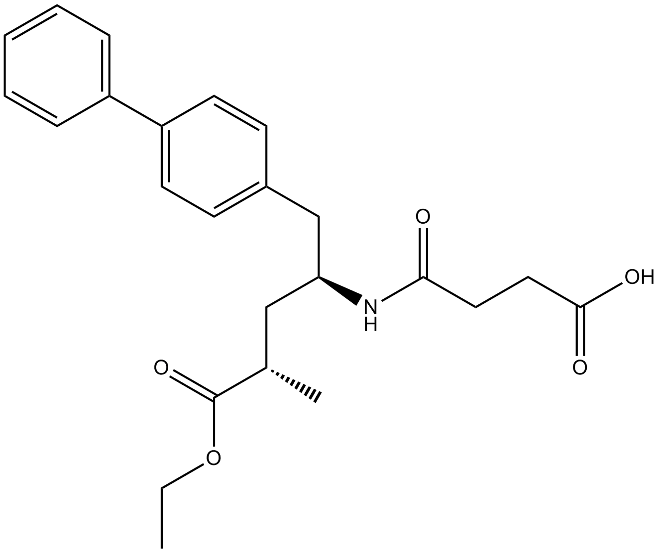 AHU-377(Sacubitril)  Chemical Structure