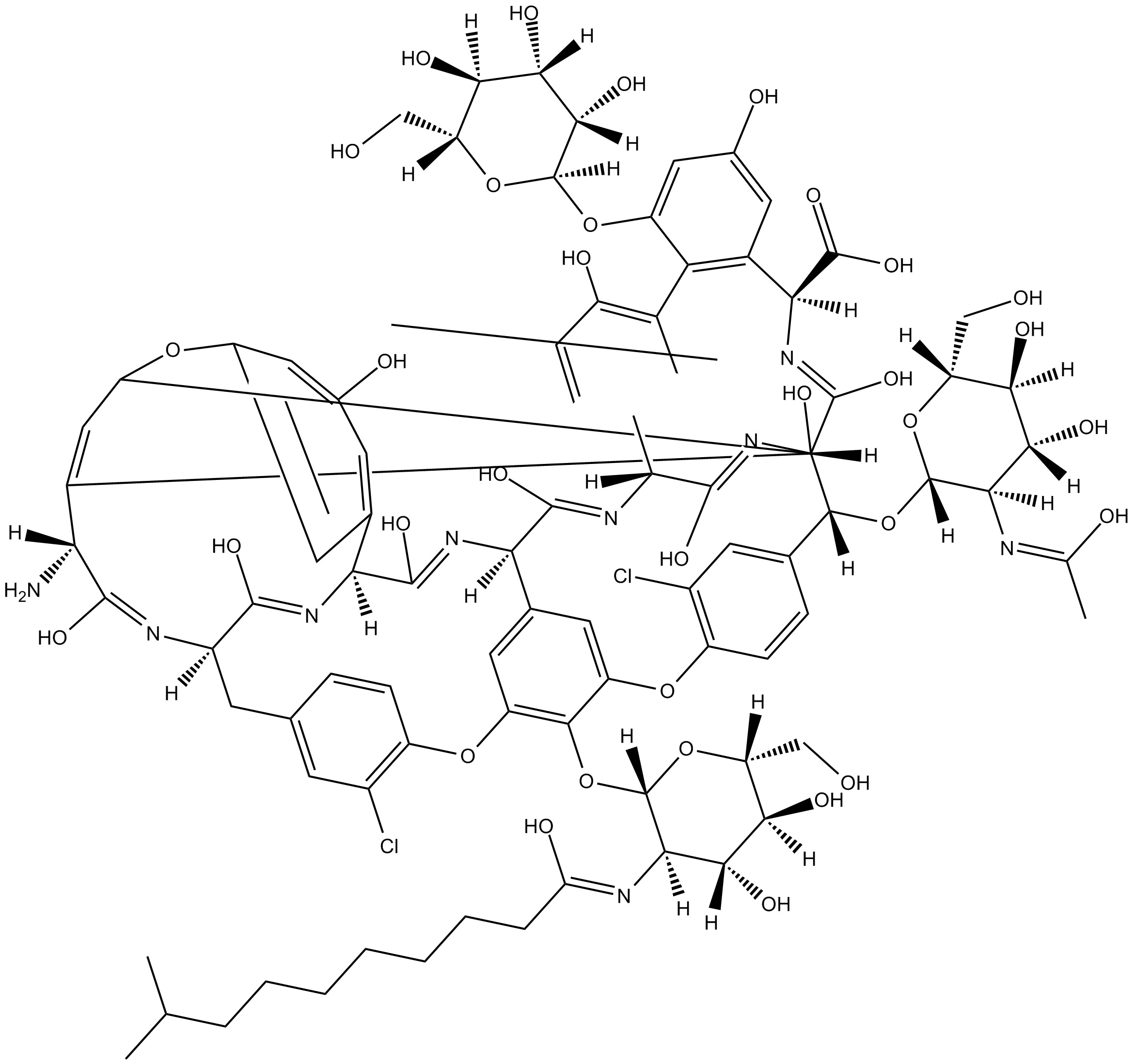 Teicoplanin A2-5 Chemical Structure