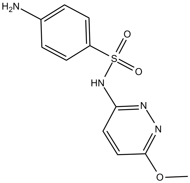 Sulfamethoxypyridazine  Chemical Structure