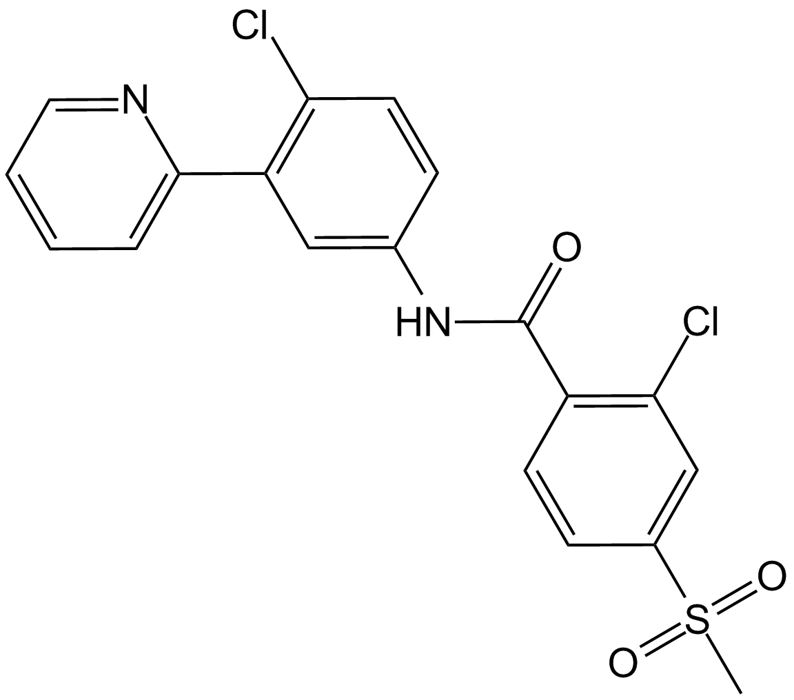 GDC-0449 (Vismodegib)  Chemical Structure