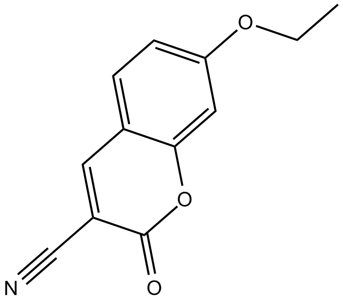3-Cyano-7-ethoxycoumarin  Chemical Structure