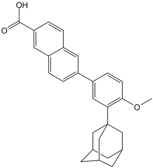Adapalene  Chemical Structure