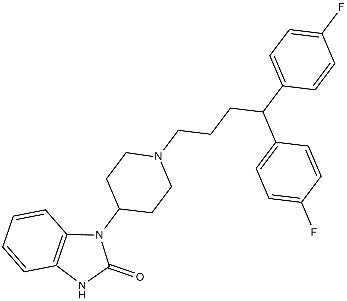 Pimozide  Chemical Structure