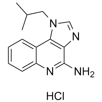 Imiquimod hydrochloride  Chemical Structure