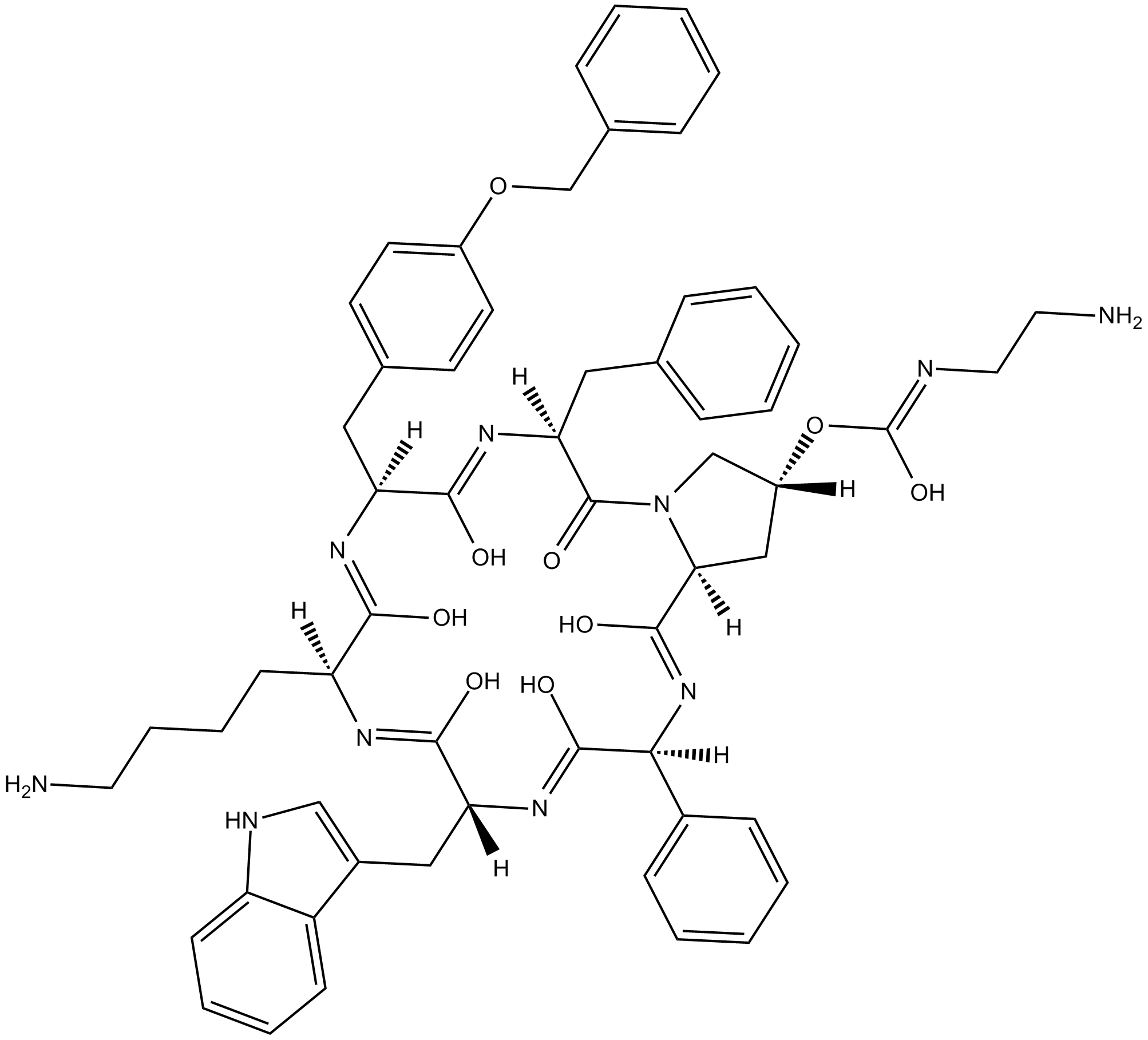 Pasireotide Chemical Structure