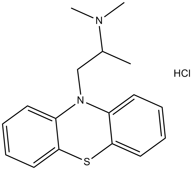 Promethazine HCl Chemical Structure