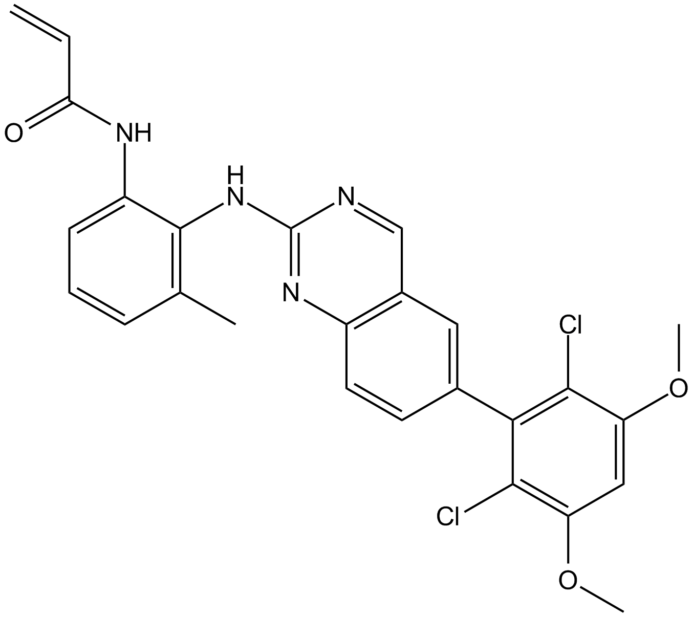 BLU9931  Chemical Structure