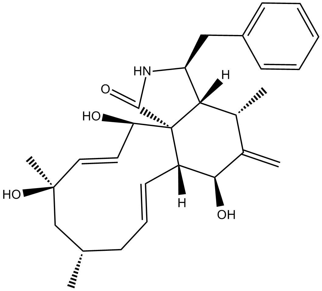 Cytochalasin J  Chemical Structure
