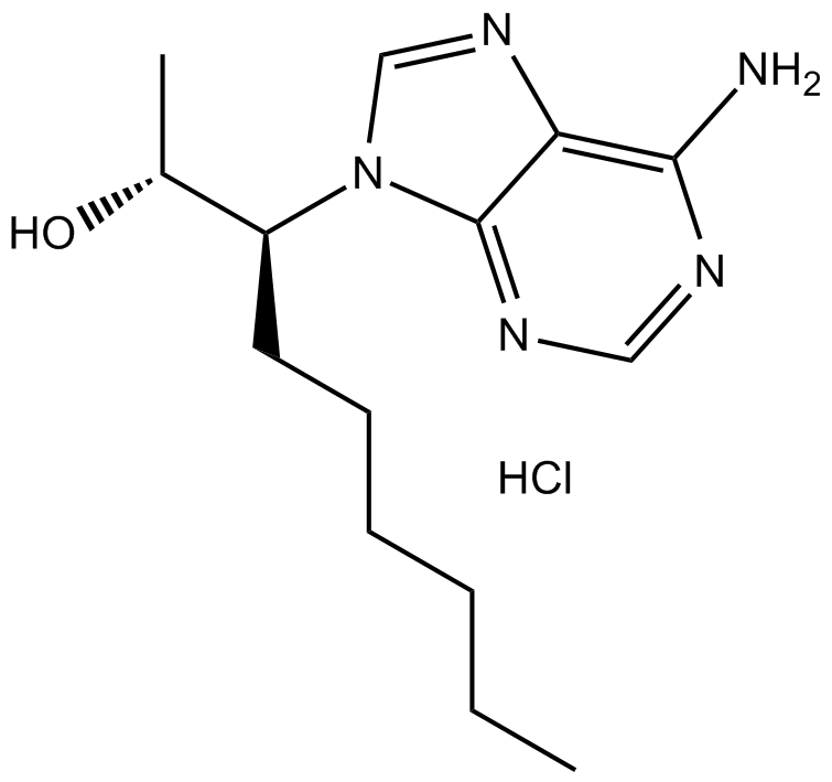 EHNA hydrochloride  Chemical Structure