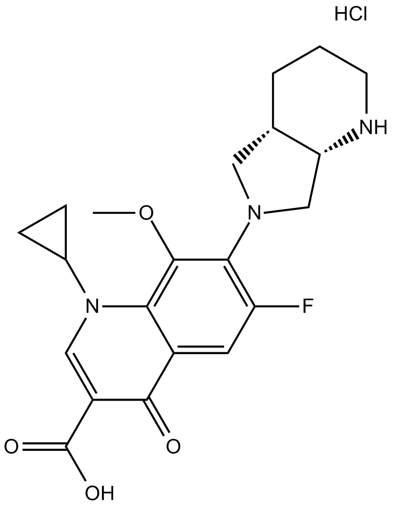 Moxifloxacin HCl  Chemical Structure