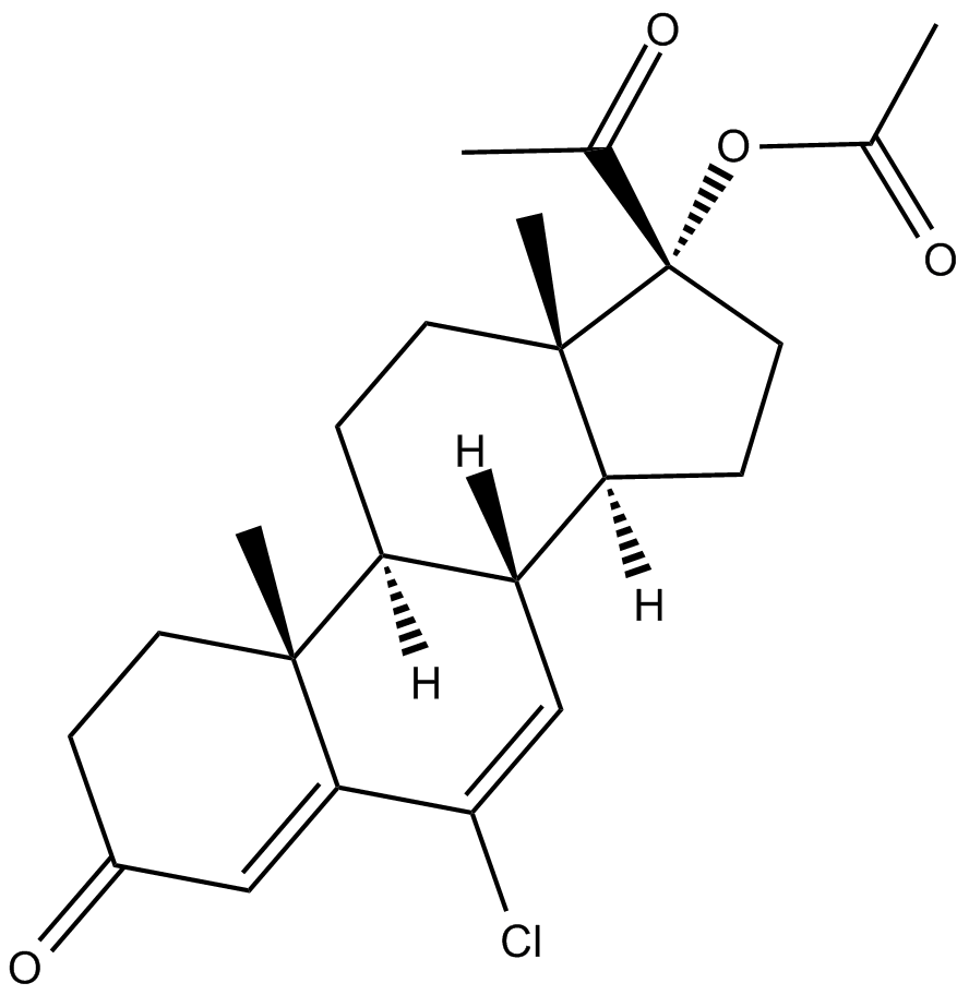 Chlormadinone acetate  Chemical Structure