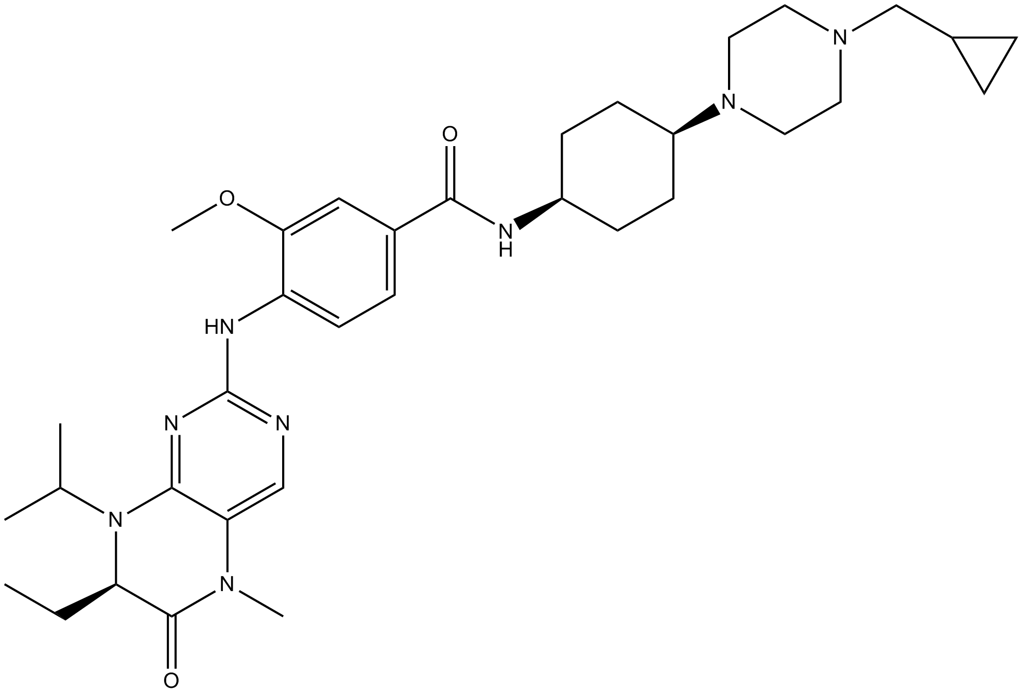 BI6727(Volasertib)  Chemical Structure