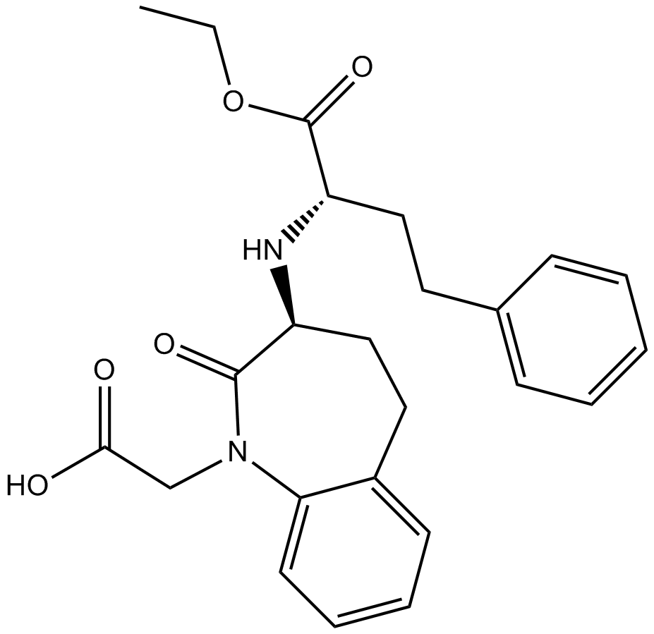 Benazepril  Chemical Structure