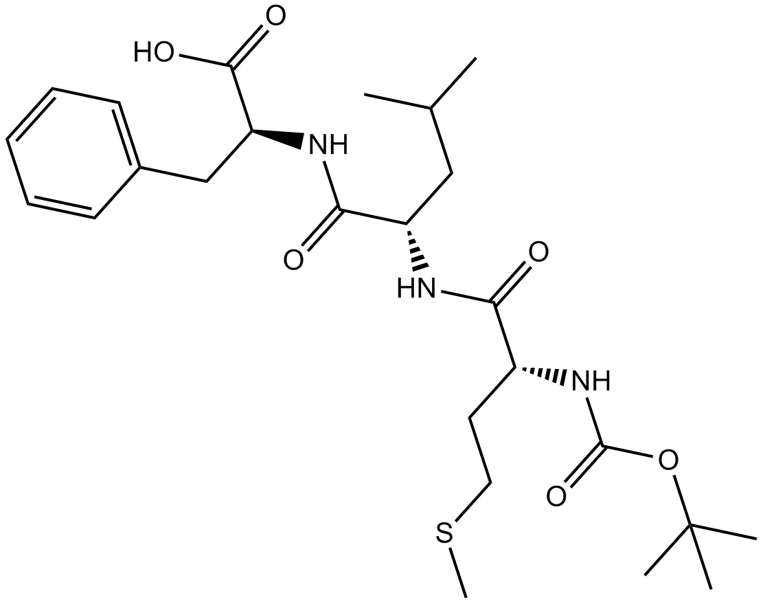 Boc-MLF  Chemical Structure