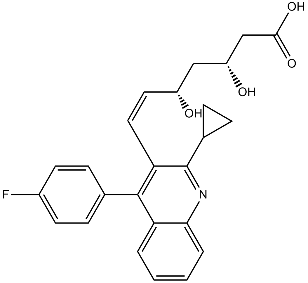 Pitavastatin  Chemical Structure