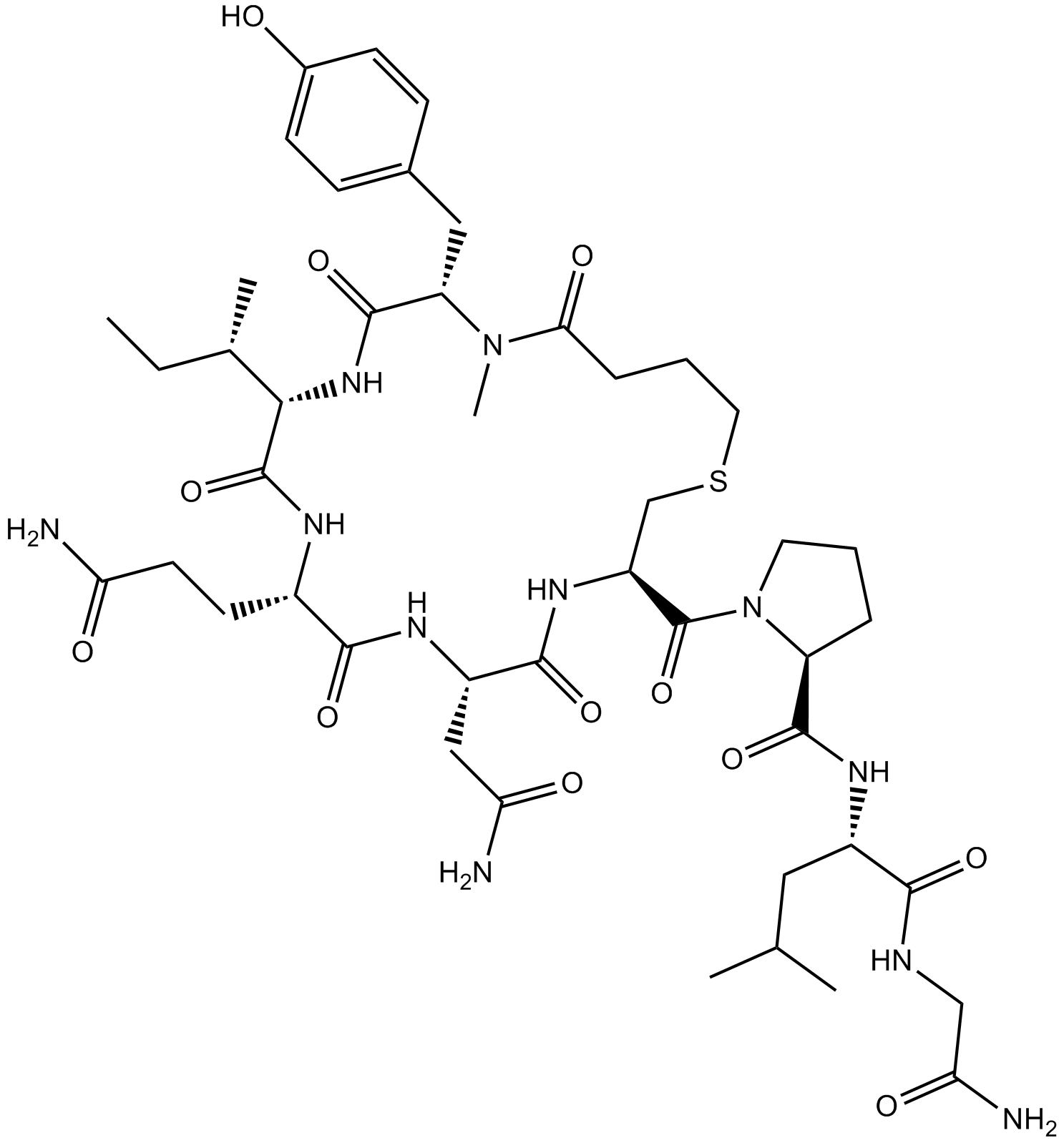 Carbetocin  Chemical Structure