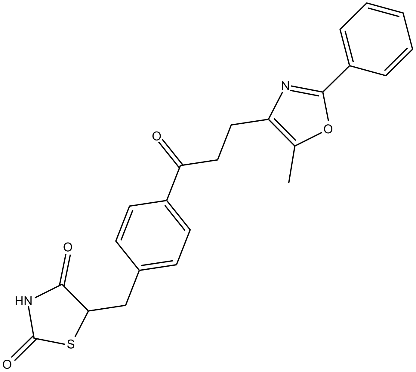 Darglitazone  Chemical Structure