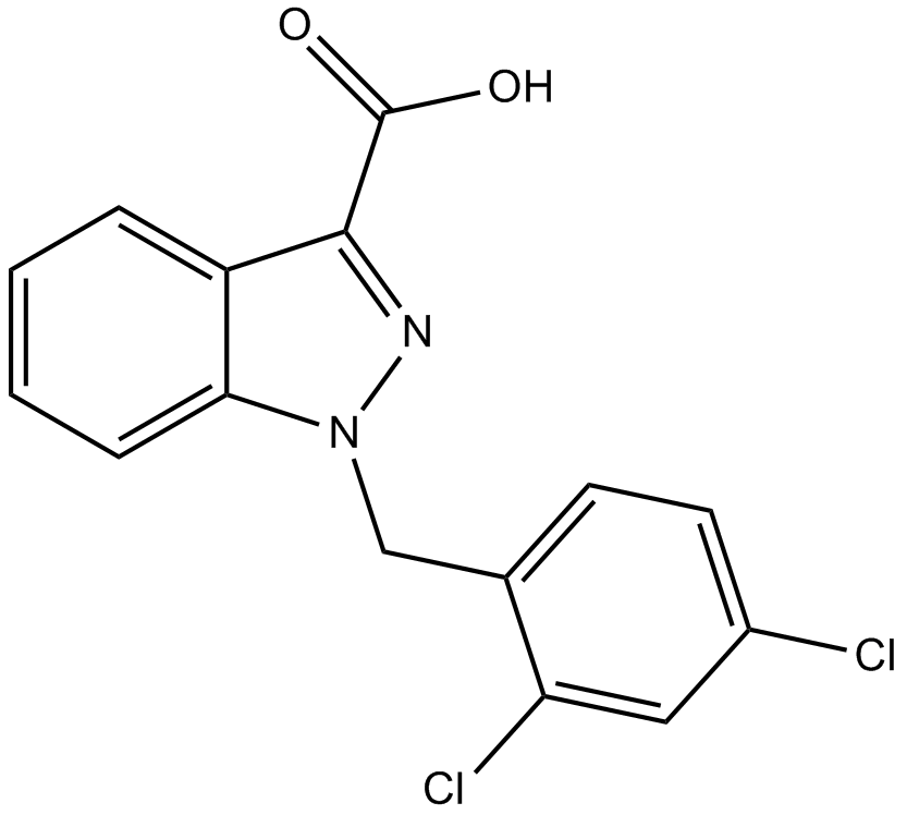 Lonidamine  Chemical Structure