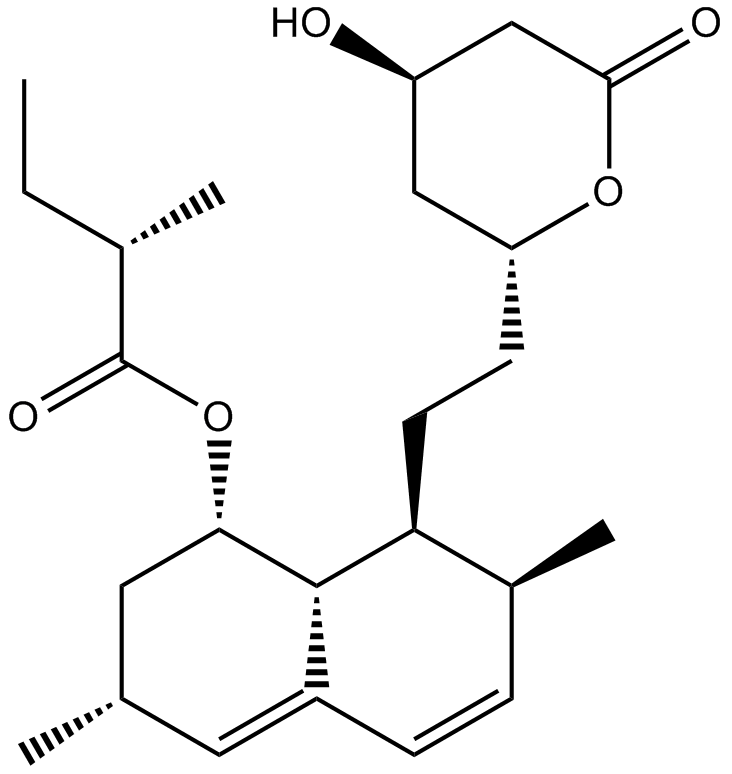 Lovastatin  Chemical Structure