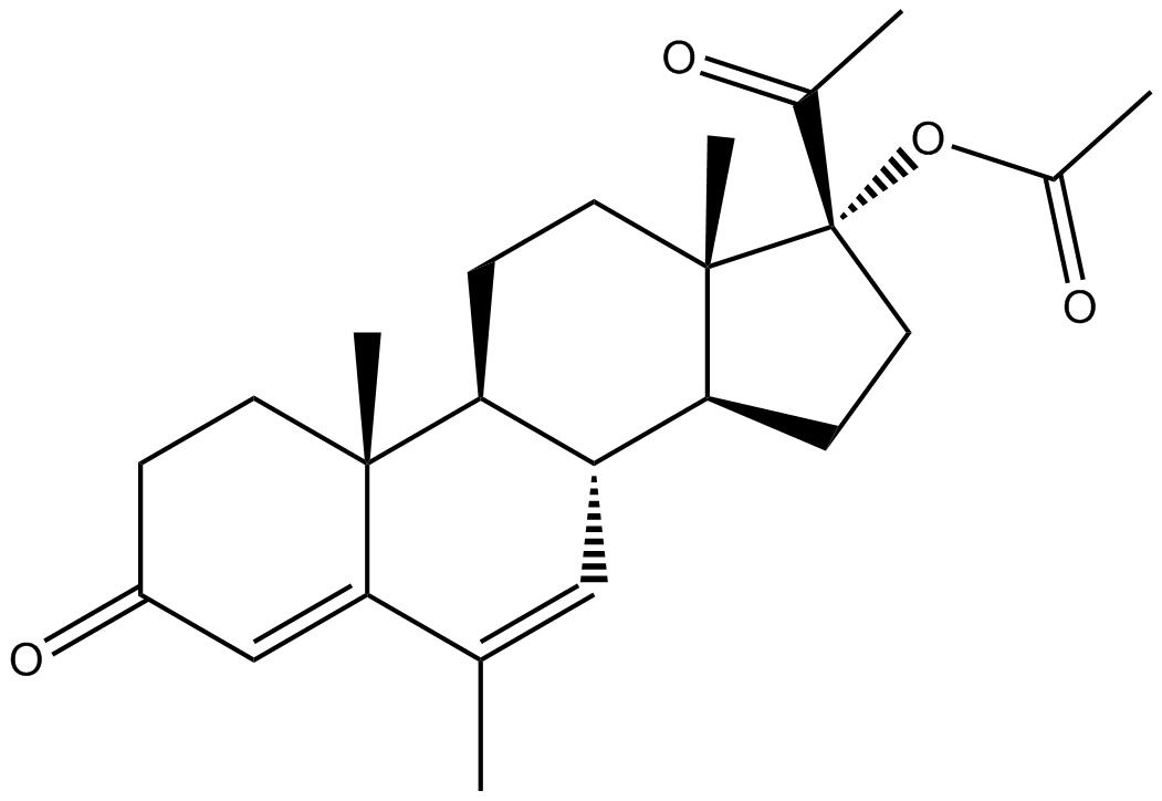 Megestrol Acetate  Chemical Structure