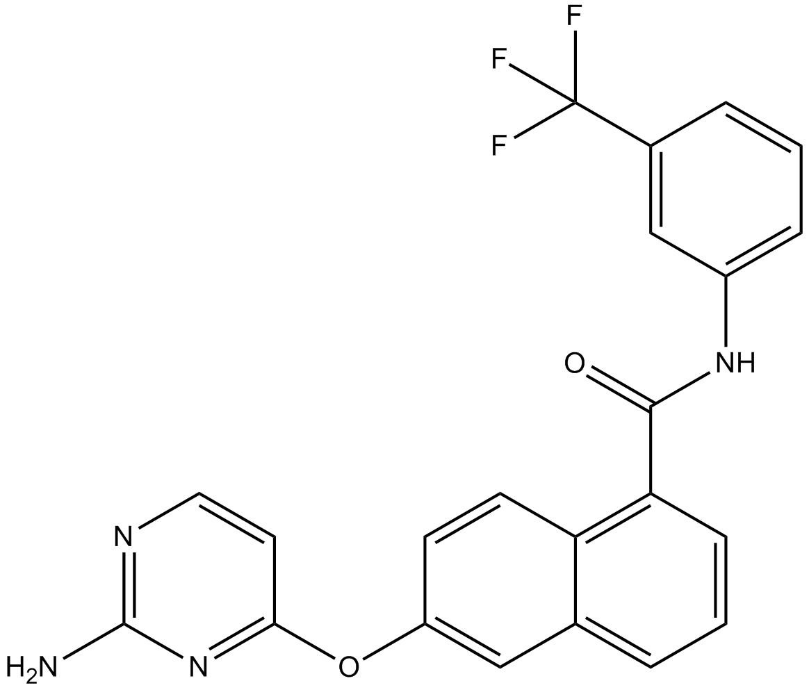 BAW2881 (NVP-BAW2881)  Chemical Structure