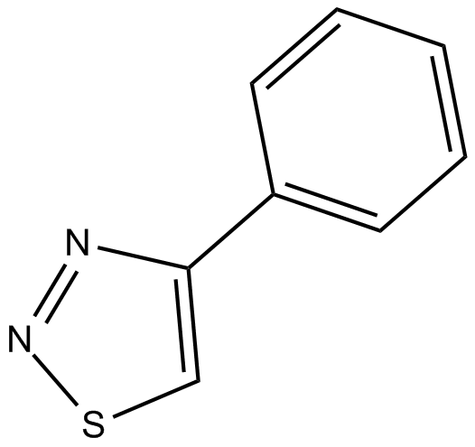 4-phenyl-1,2,3-Thiadiazole  Chemical Structure
