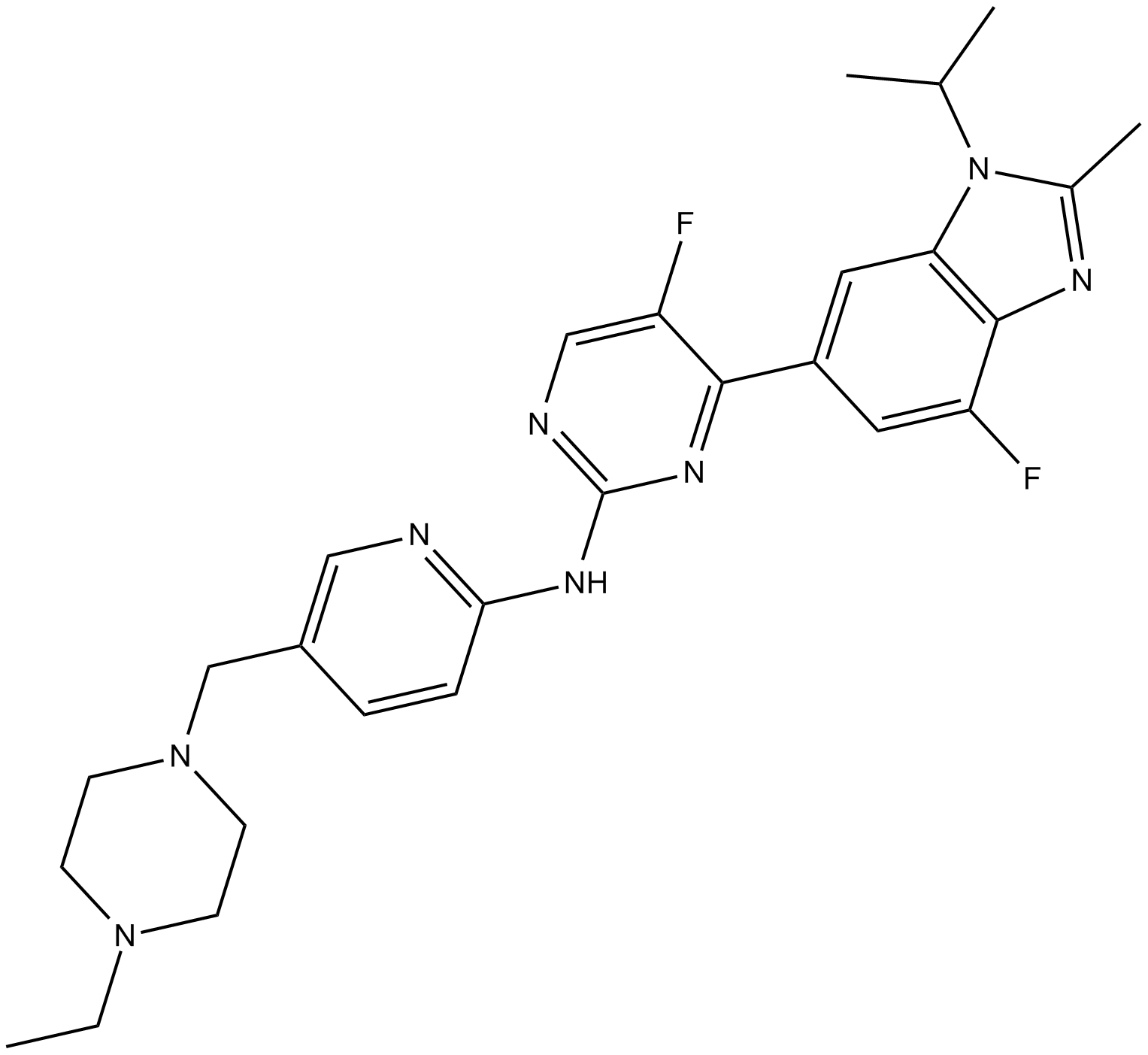 LY2835219 free base  Chemical Structure