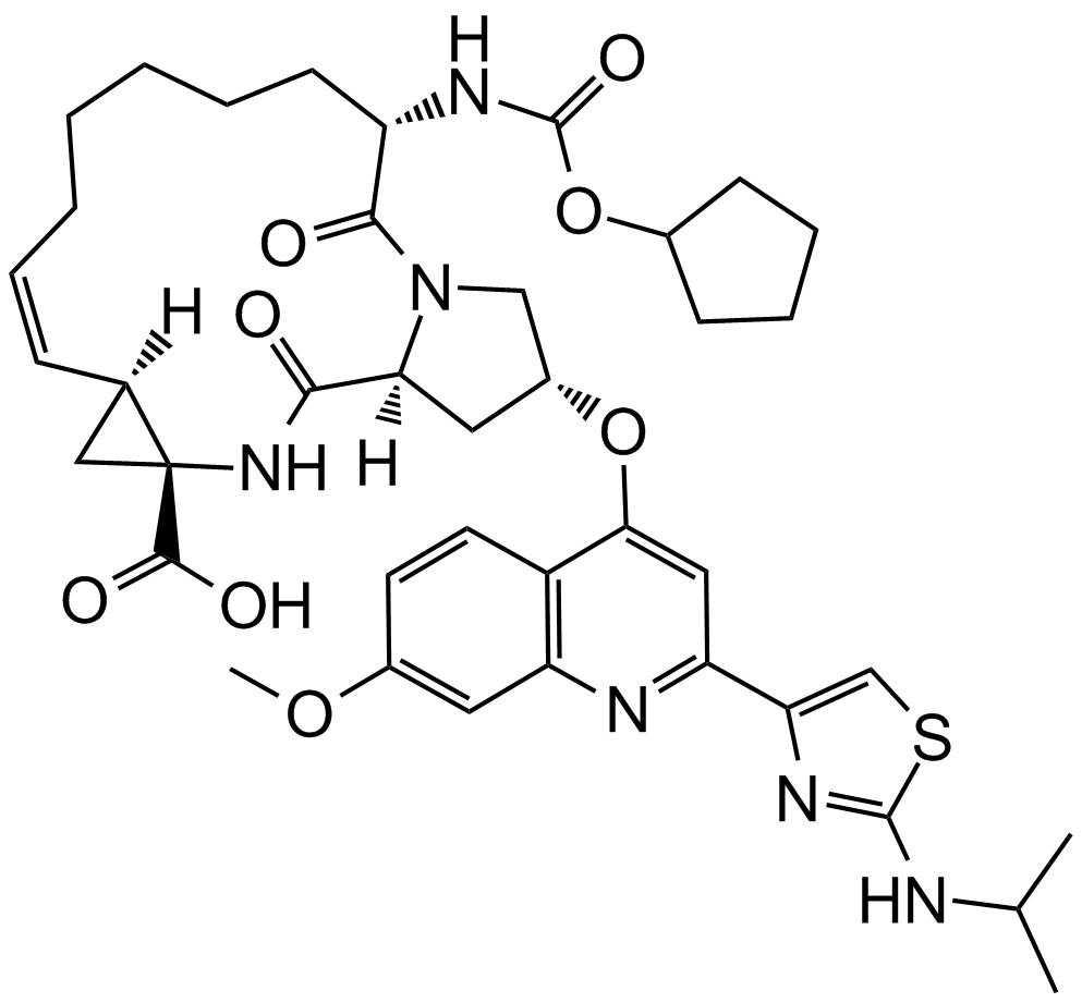 Ciluprevir (BILN-2061)  Chemical Structure