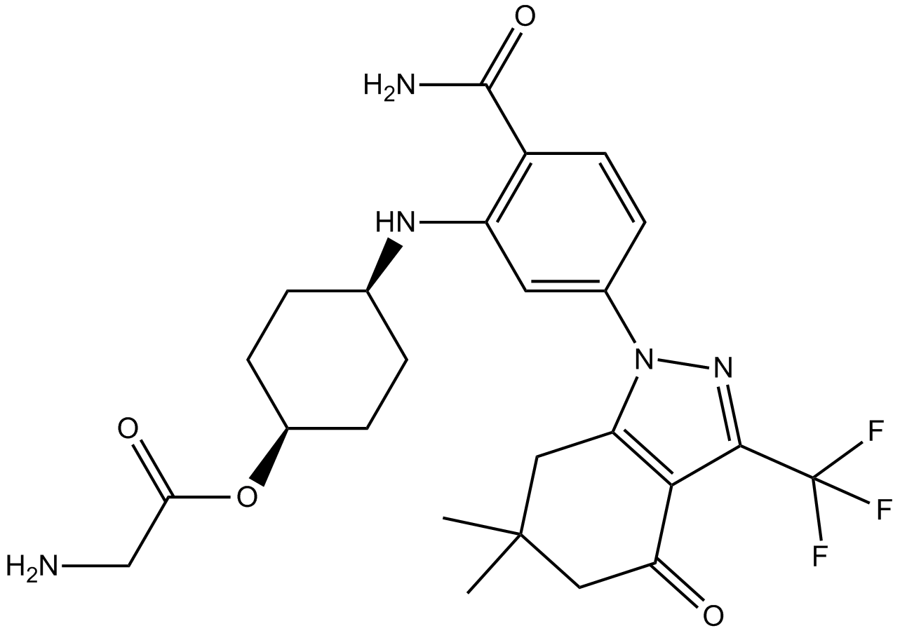 PF-04929113 (SNX-5422)  Chemical Structure