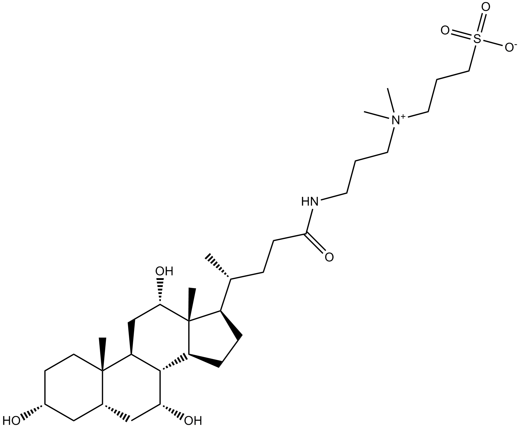 CHAPS  Chemical Structure