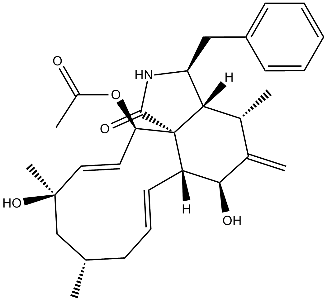 Cytochalasin H  Chemical Structure