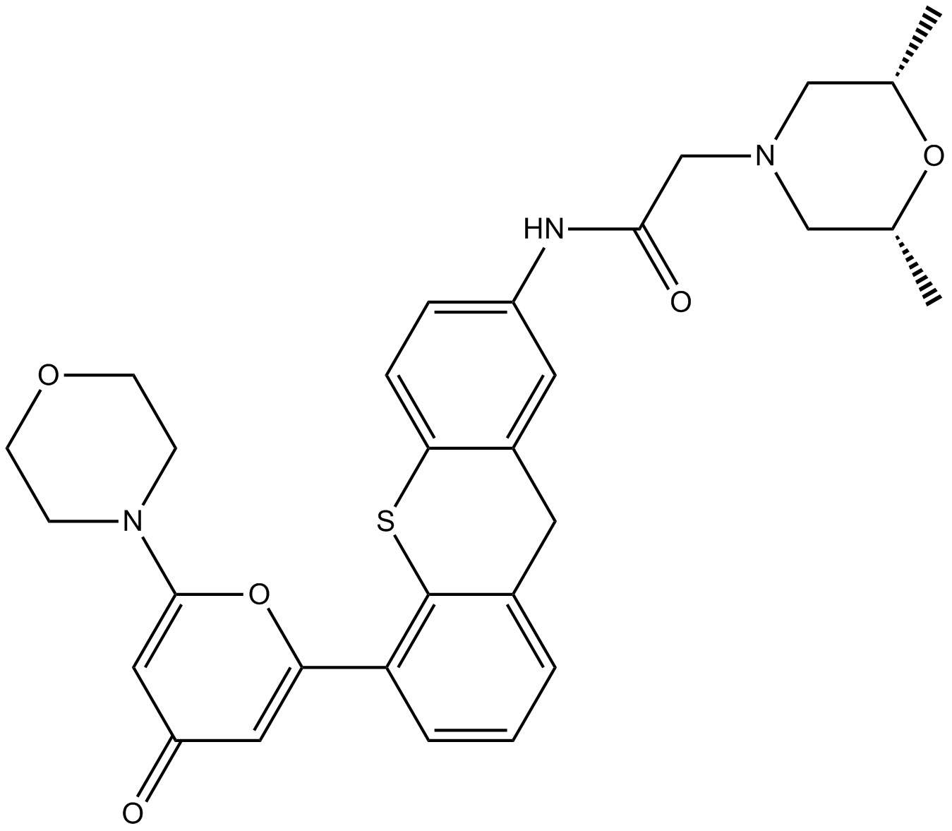KU-60019  Chemical Structure