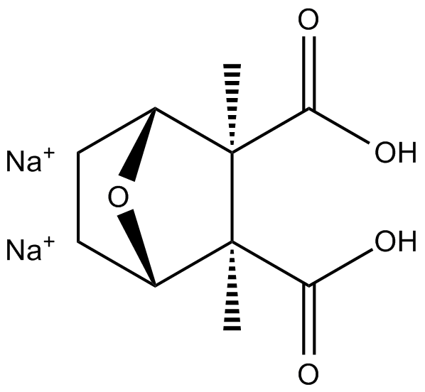 Cantharidic Acid (sodium salt)  Chemical Structure