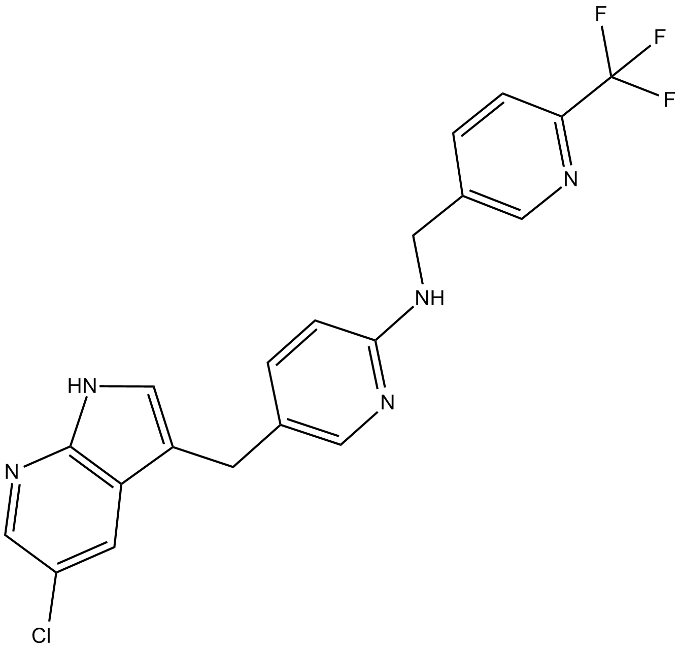 Pexidartinib (PLX3397)  Chemical Structure