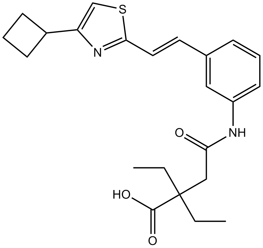 Cinalukast  Chemical Structure