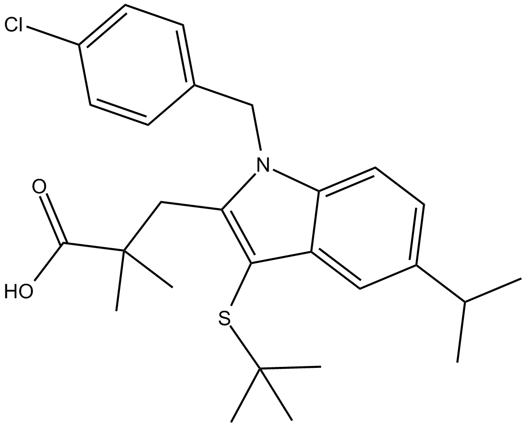 MK 886  Chemical Structure