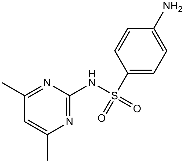 Sulfamethazine Chemical Structure