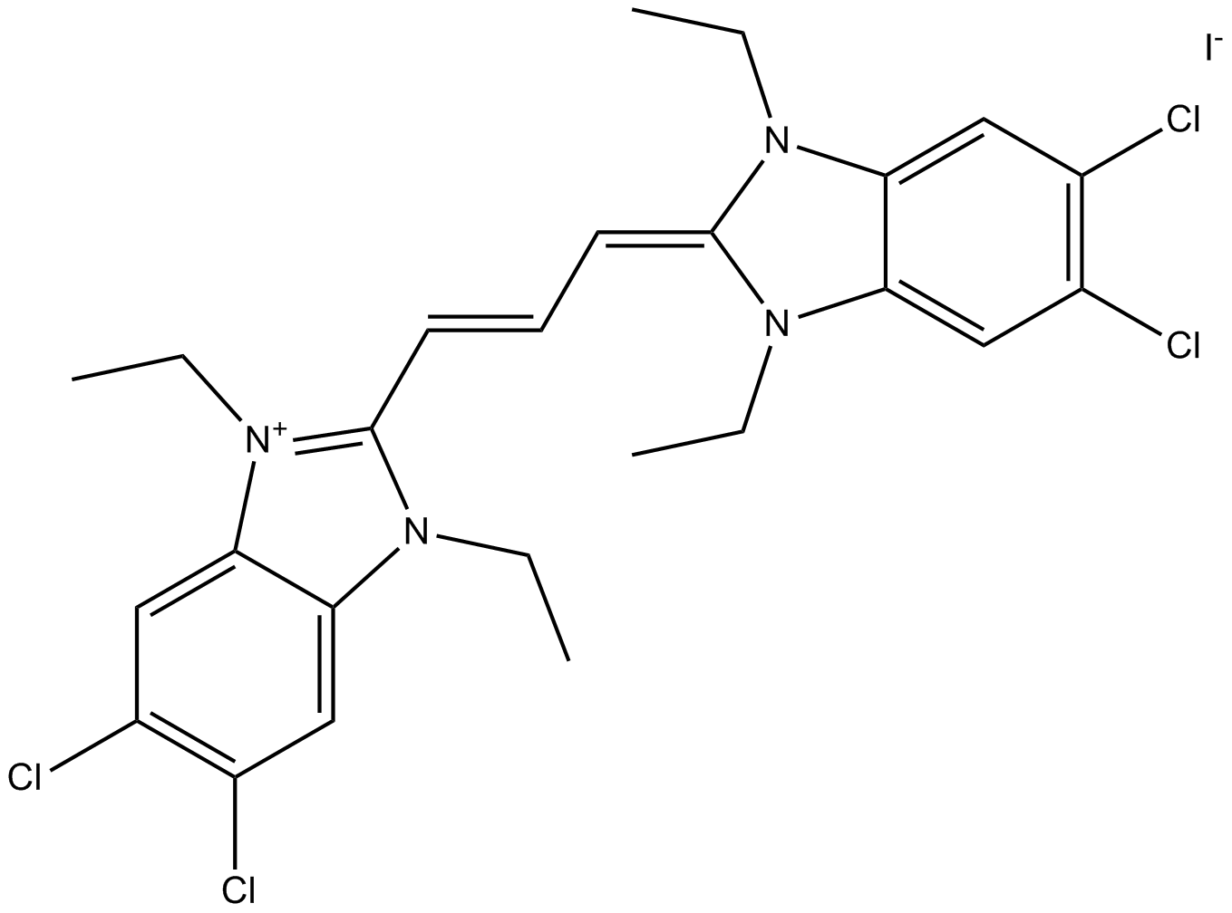 JC-1  Chemical Structure