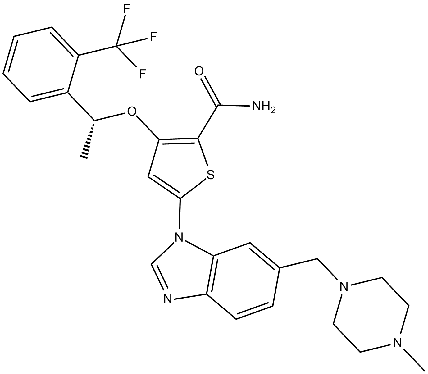 GSK461364  Chemical Structure