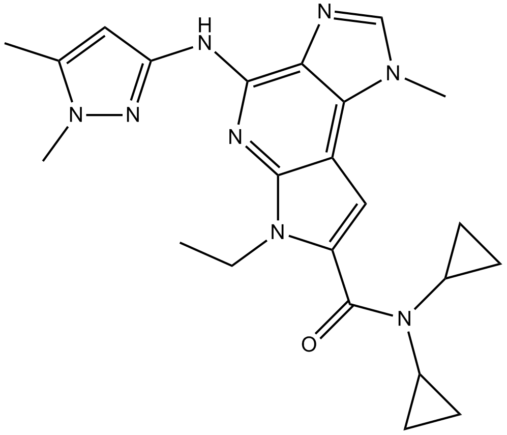 BMS-911543  Chemical Structure