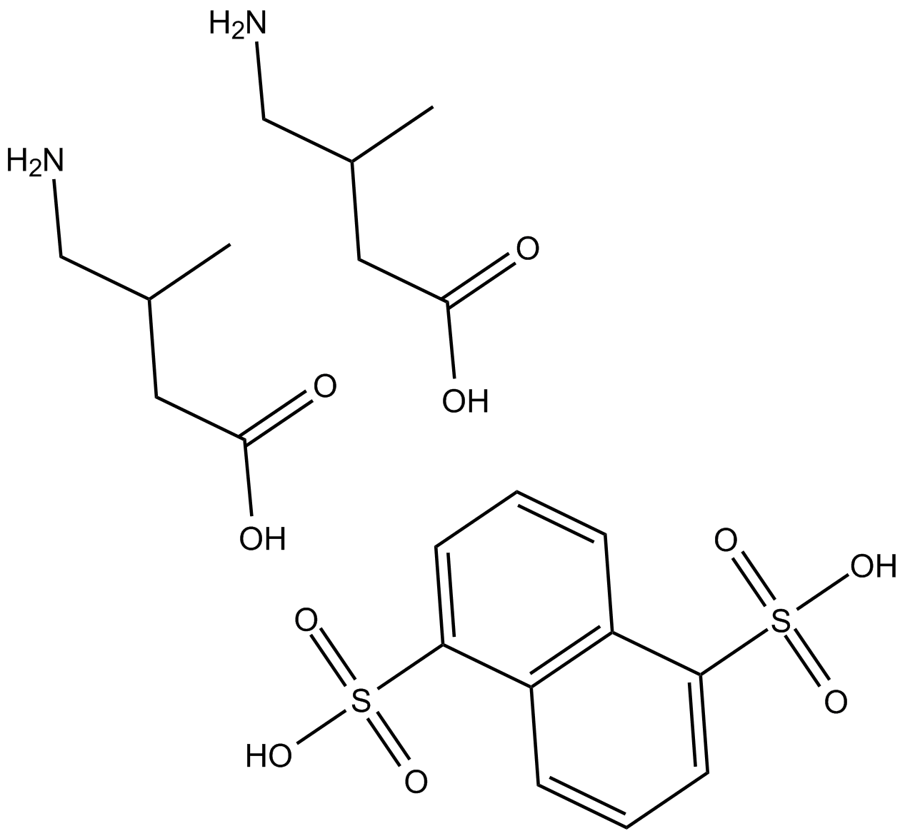3-Methyl-GABA  Chemical Structure