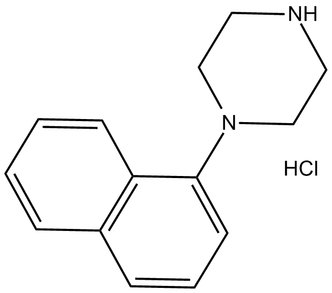 1-(1-Naphthyl) piperazine (hydrochloride)  Chemical Structure