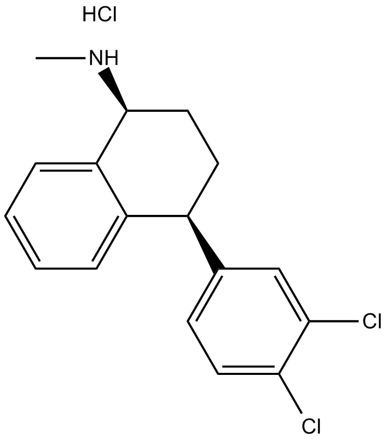 Sertraline HCl  Chemical Structure