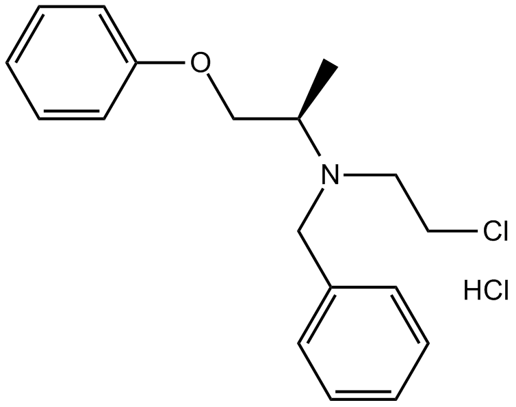 Phenoxybenzamine HCl Chemical Structure