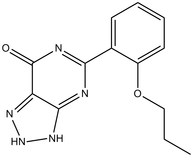 Zaprinast  Chemical Structure