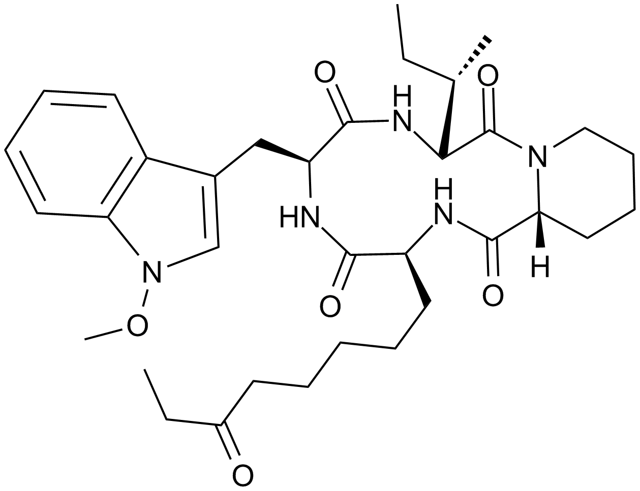 Apicidin  Chemical Structure
