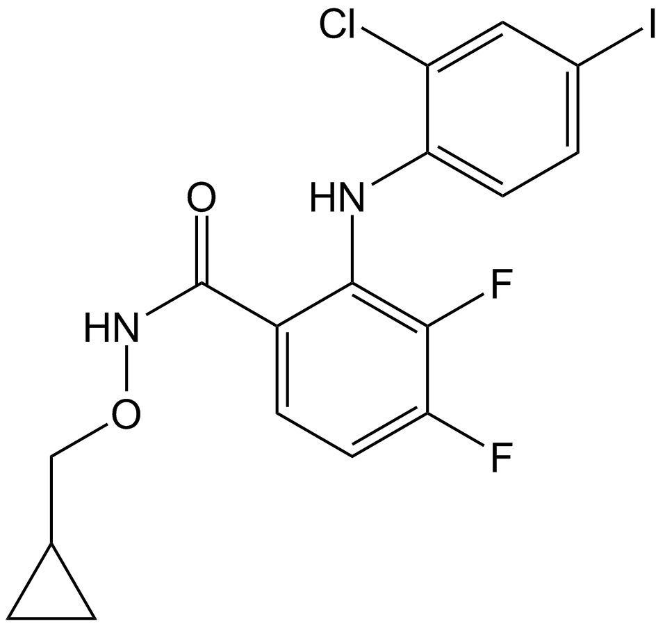 PD184352 (CI-1040)  Chemical Structure